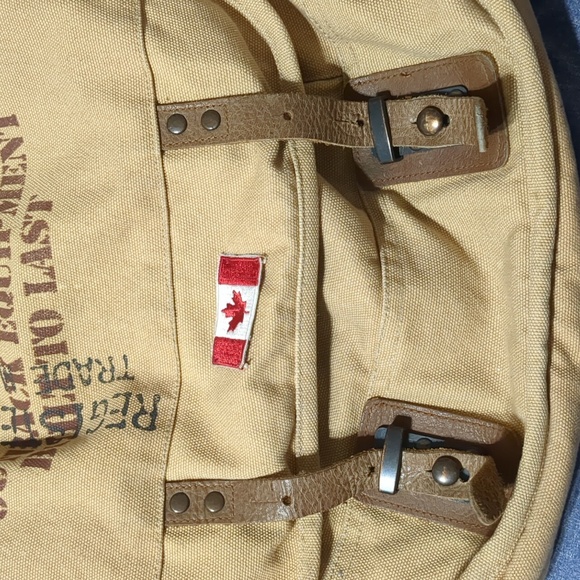 Kakadu Traders Australia Messenger Satchel Tan Bag - Picture 11 of 12